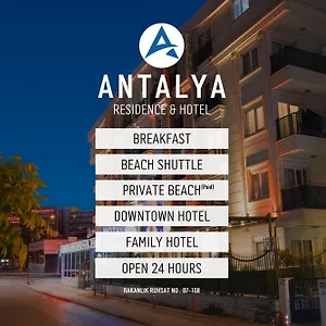  Appartement Antalya Residence Hotel Turquie